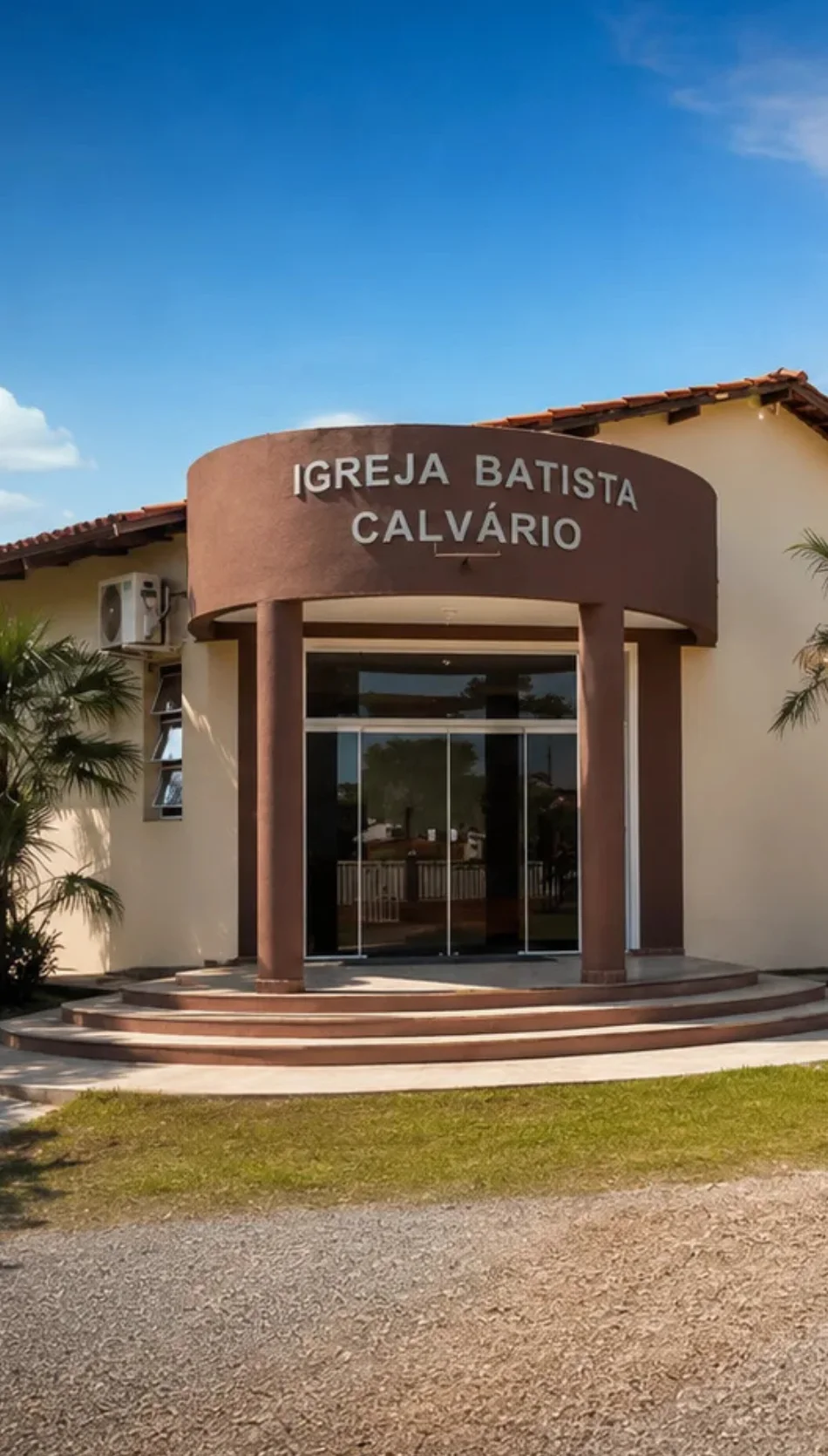 Fachada atual da Igreja Batista Calvário em Cuiabá